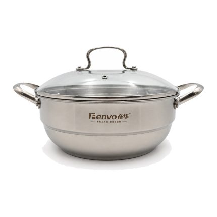 Oala inox Fenvo 28 cm