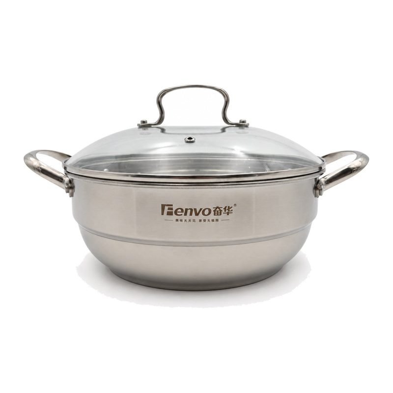 Oala inox Fenvo 28 cm