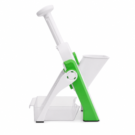 Feliator multifuncțional Brava Spring Slicer cu arc - feliere, julienne, răzuire și cuburi