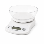 Cântar de bucătărie, gradație 1g, capacitate 5 kg, alb