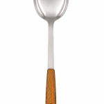 Paletă pentru wok, cu mâner aspect lemn