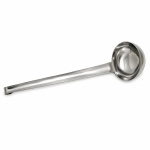 Polonic de bucătărie din inox, pentru supe și ciorbe