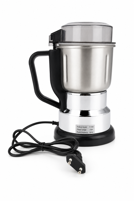 Râșniță electrică multifuncțională, inox, pentru cafea, condimente și cereale