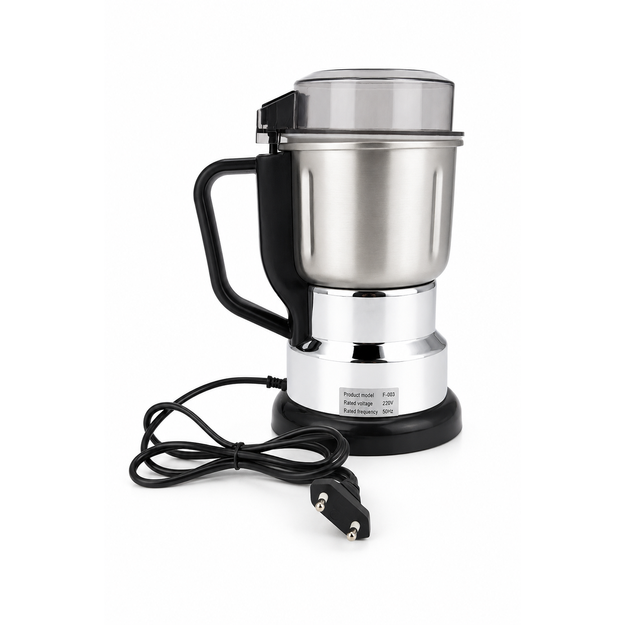 rasnita-electrica Râșniță electrică multifuncțională, inox, pentru cafea, condimente și cereale - imagine 1