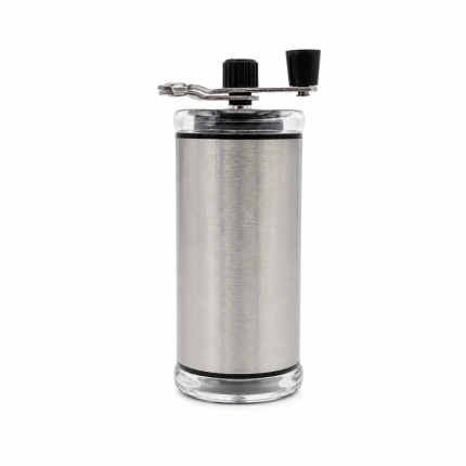 Râșniță manuală de cafea din inox, portabilă