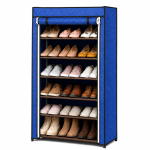 Dulap 60x30x108 cm pentru pantofi, cu husă textilă, pentru hol sau dressing