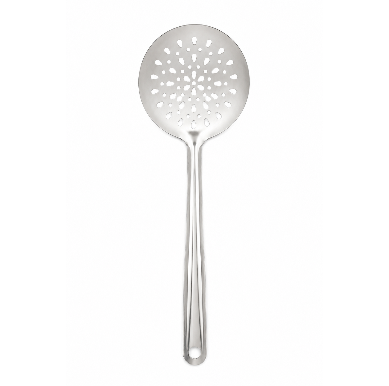 spumiera-perforatii-ovale-inox Spumieră din inox cu perforații ovale - imagine 1