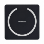 Cântar corporal digital TSEC, reîncărcabil USB, sticlă securizată, capacitate 180 kg, negru