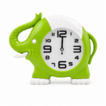 Ceas decorativ de birou și masă, în formă de elefant, pentru cameră copil