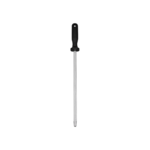 Masat pentru ascuțirea cuțitelor, tijă metalică, mâner ergonomic negru, 30cm