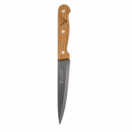 Cuțit universal de bucătărie, lamă din inox și mâner din lemn, 15cm
