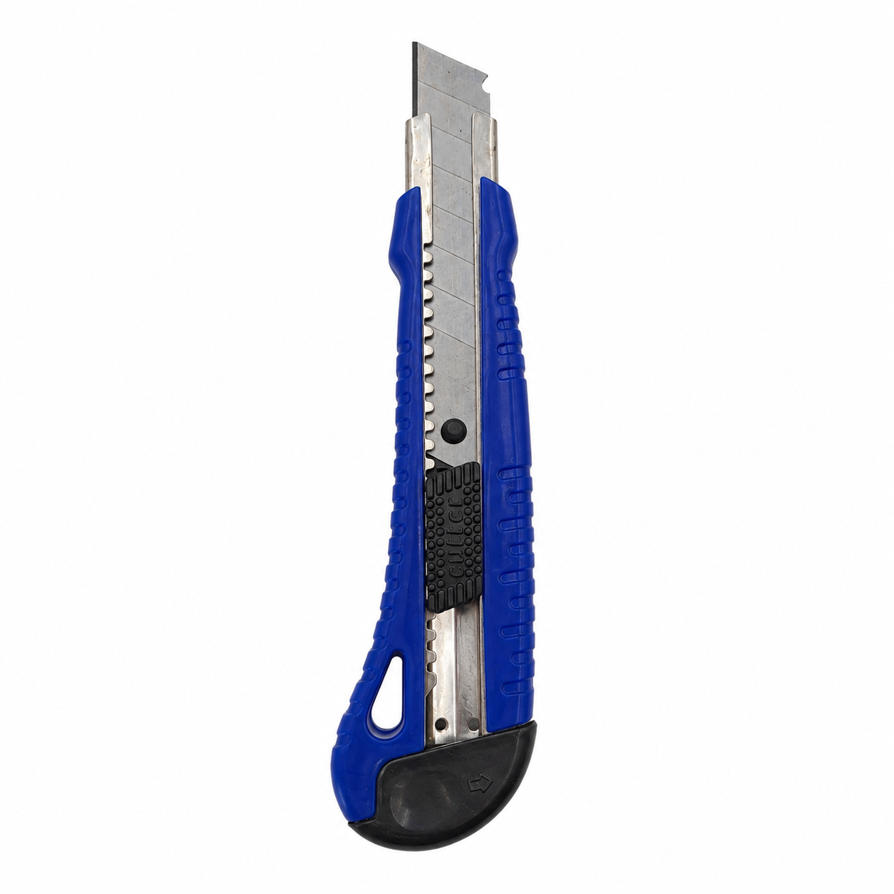 cutter-pentru-carton Cutter cu lamă segmentată și mecanism culisant - imagine 1