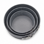 Set 3 forme de copt rotunde cu fund detașabil (Springform), Empire, 24/26/28 cm