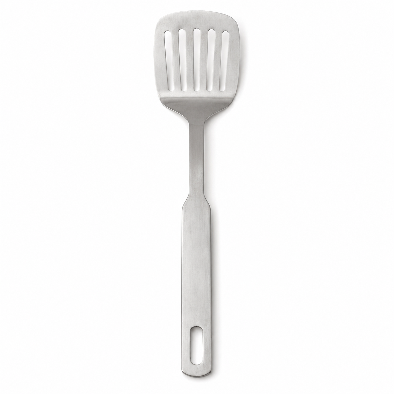 paleta-perforata-bucatarie Paletă perforată din inox pentru gătit și întors alimente, mâner lung - imagine 1