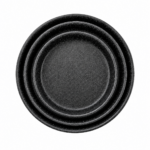 Set 3 tăvi rotunde pentru copt din aluminiu, înveliș granit BAROLY (28/32/36 cm) – Tăvi cu bază pentru inducție și cuptor