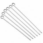 Țepușe pentru frigărui, din metal, pentru BBQ și grătar