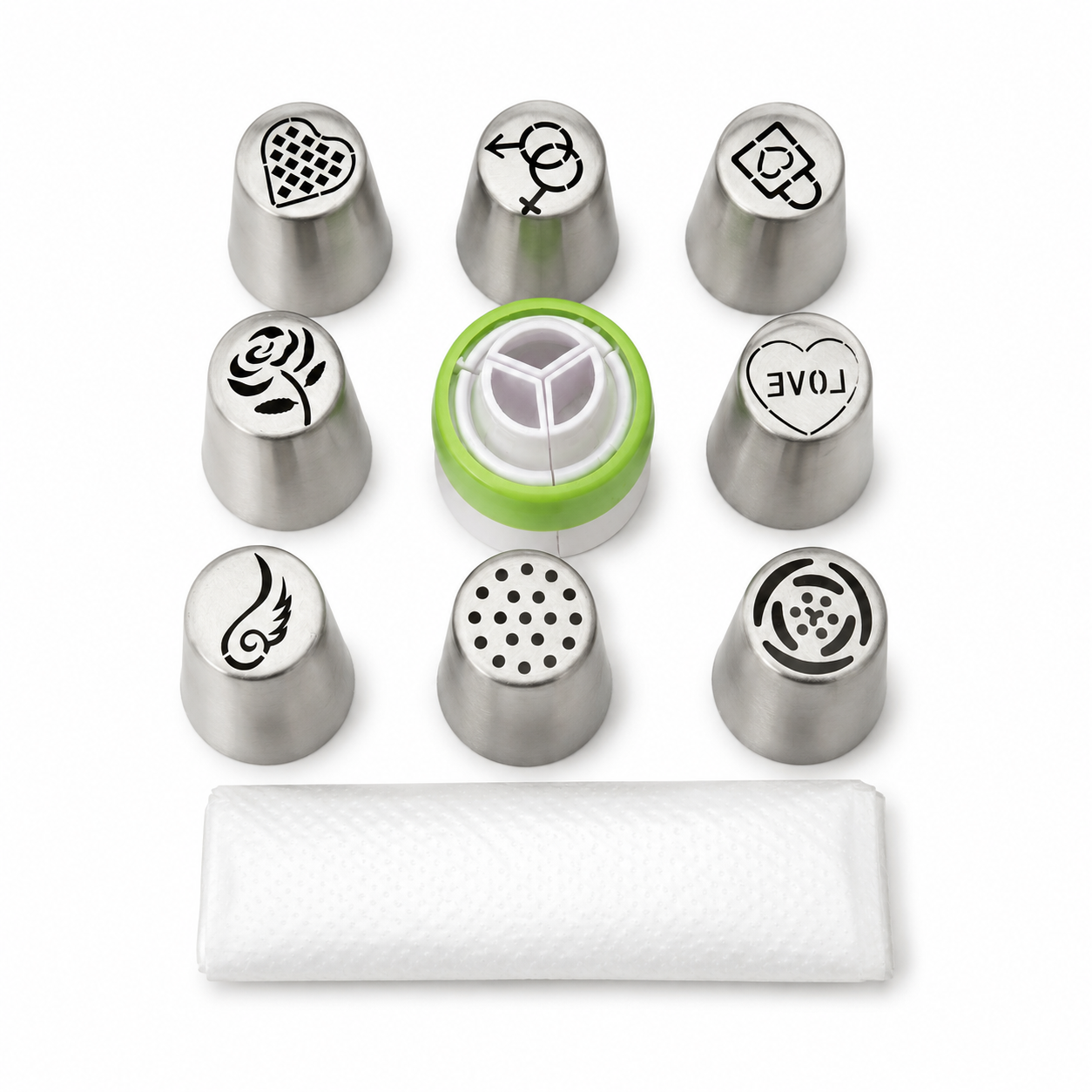 set-8-duiuri Set duiuri pentru decorat torturi și prăjituri - 8 piese - imagine 1