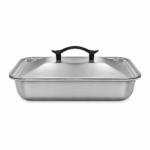 Tavă inox pentru fripturi, legume, prăjituri și preparate la cuptor, diverse dimensiuni