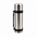 Termos din inox, 1.2L – Sticlă termică pentru băuturi calde și reci, cu curea de transport