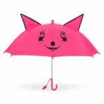 Umbrelă baston pentru copii, cu fluier integrat în mâner